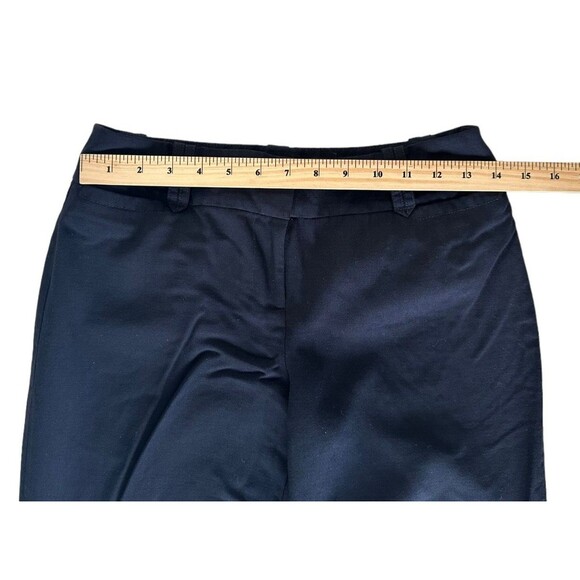 Ann Taylor LOFT Women's MARISA Wool Pants Fully Lined Belt Loops Size 2 Black - Picture 5 of 7